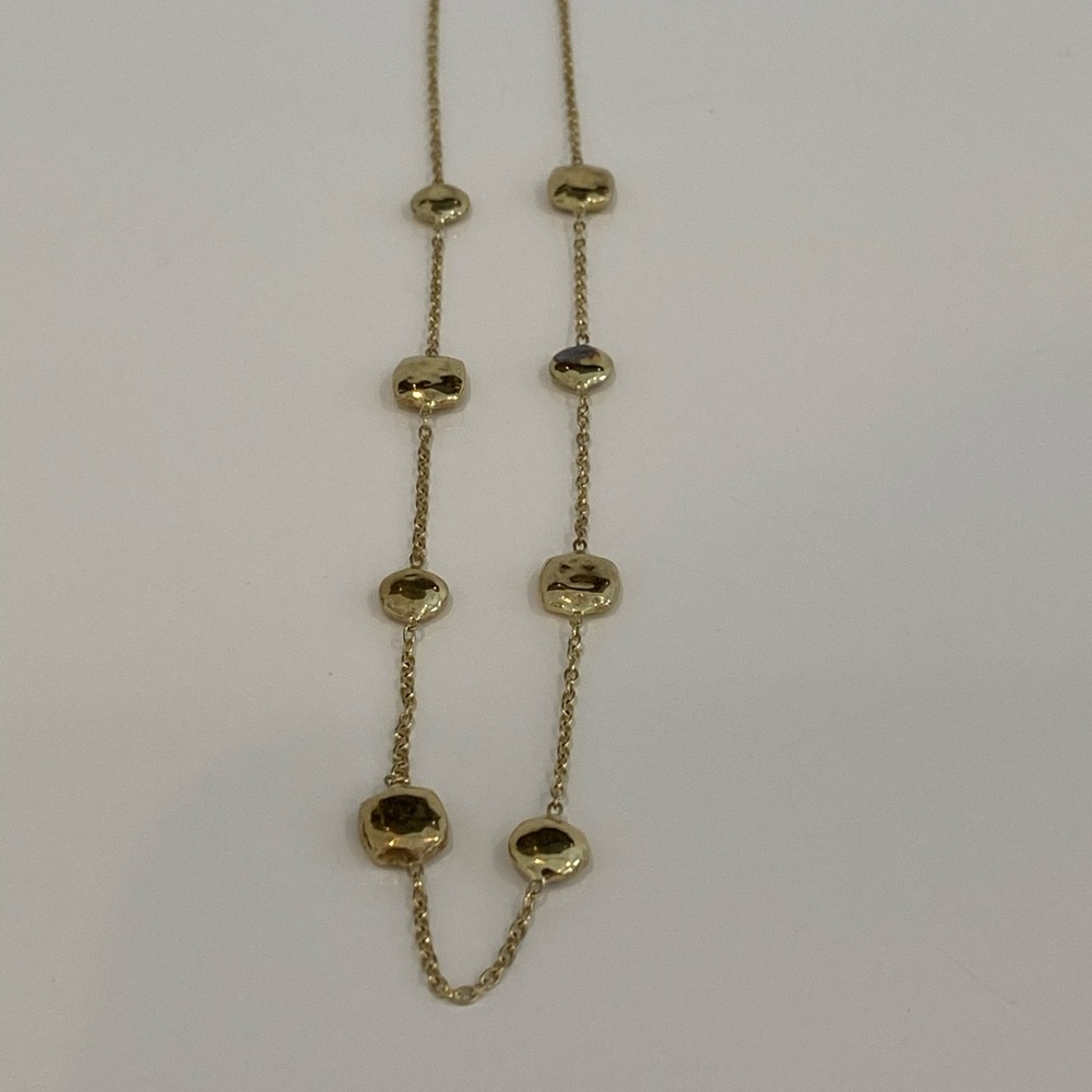 IPPOLITA 18K GOLD STATION NECKLACE 18” - Picture 5 of 17
